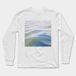 Onward - lake water painting Long Sleeve T-Shirt